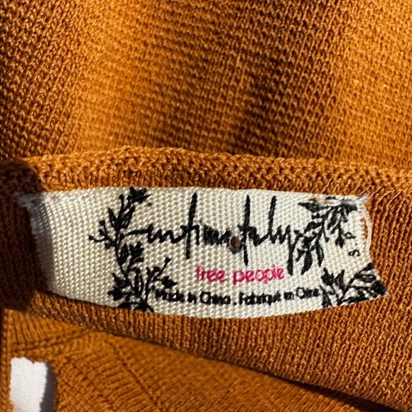 Free People Tan Crop Top - Picture 5 of 5